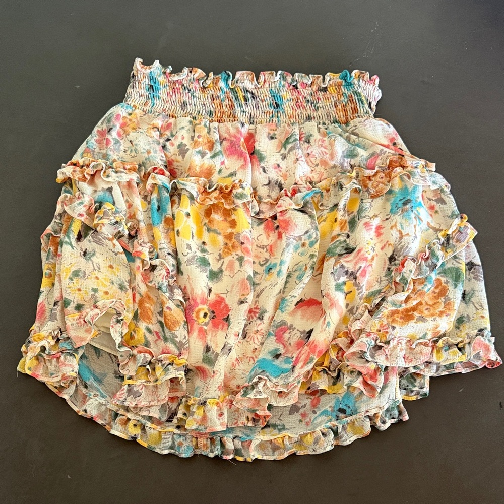 Urban Outfitters Floral Mini Skirt - Multicolor